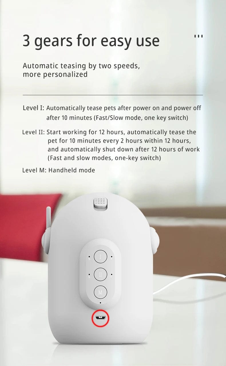 Snuffele Snouts Automatische Rotatielase White Play laser