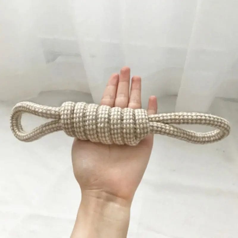 Snuffele Snouts Knoop Reiniging Tandenslijpen Seven Ring Whip Button Cleaning Teeth Sharpening