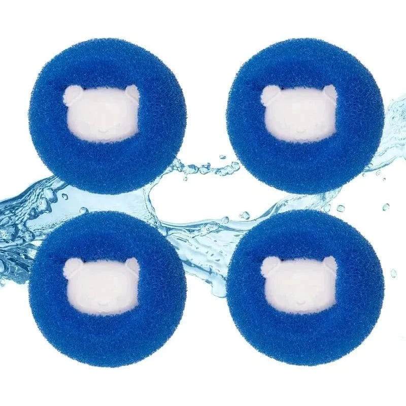 Snuffle Snouts 1-5pcs Pet Hair Remover Reusable Ball Laundry Washing Machine Filter Wool Sticker Cat Hair Remover Pet Fur Lint Catcher Home
