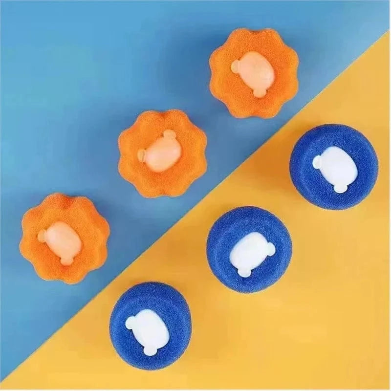 Snuffle Snouts 1-5pcs Pet Hair Remover Reusable Ball Laundry Washing Machine Filter Wool Sticker Cat Hair Remover Pet Fur Lint Catcher Home
