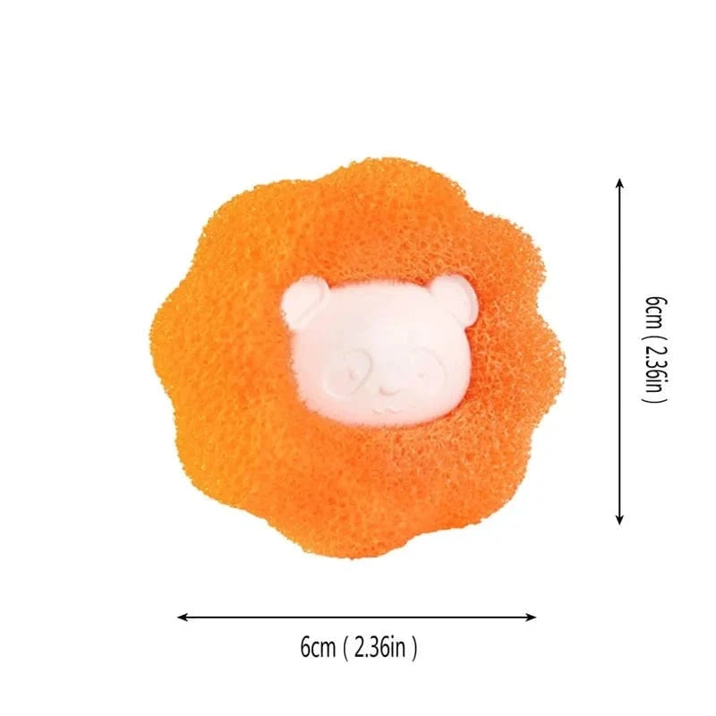 Snuffle Snouts 1-5pcs Pet Hair Remover Reusable Ball Laundry Washing Machine Filter Wool Sticker Cat Hair Remover Pet Fur Lint Catcher Home