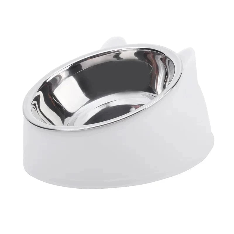 Snuffle Snouts 100ML Cat Dog Bowl 15 Degrees Raised Non Slip Puppy Base Cat Food Drinking Water Feeder Tilt Safeguard Neck Pet Bowl Accessories