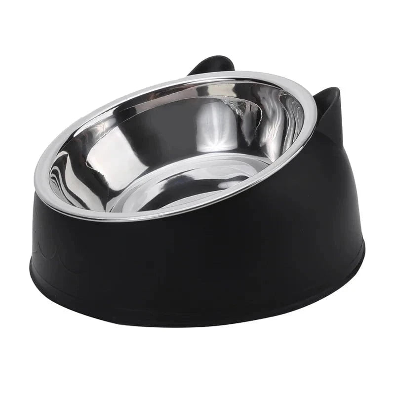 Snuffle Snouts 100ML Cat Dog Bowl 15 Degrees Raised Non Slip Puppy Base Cat Food Drinking Water Feeder Tilt Safeguard Neck Pet Bowl Accessories