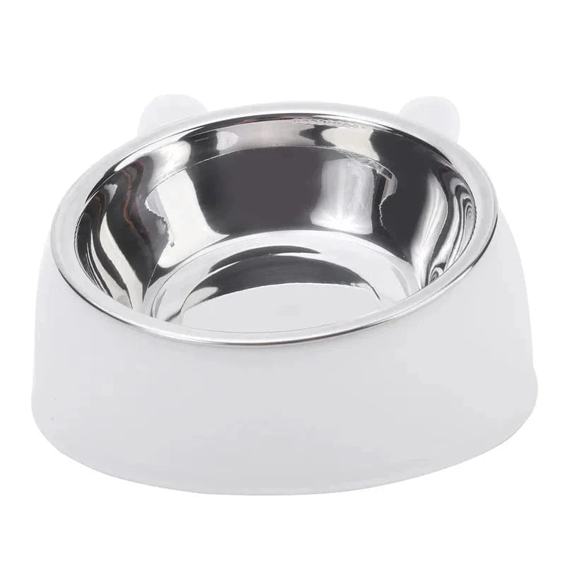 Snuffle Snouts 100ML Cat Dog Bowl 15 Degrees Raised Non Slip Puppy Base Cat Food Drinking Water Feeder Tilt Safeguard Neck Pet Bowl Accessories