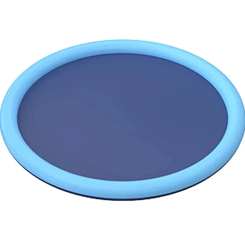 Snuffle Snouts 170cm Summer Dog Toy Splash Sprinkler Pad Pet Swimming Pool Interactive for Pet Children Interactive Outdoor Play Water Mat Toys