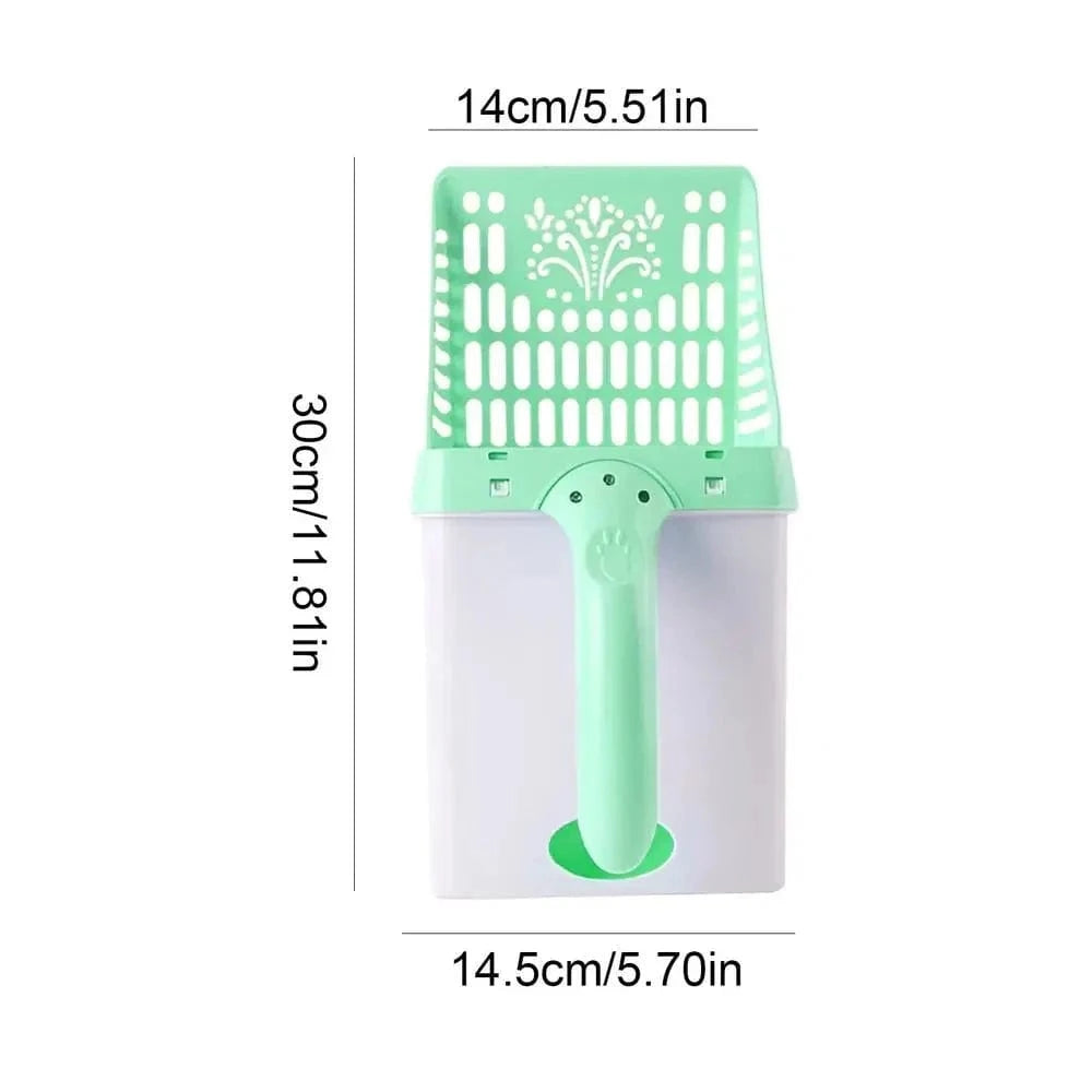 Snuffle Snouts B / CHINA Litter Scooper With Holder Large Capacity Portable Litter Box Scooper Multifunctional Pet Accessories For Small Animal Kitten