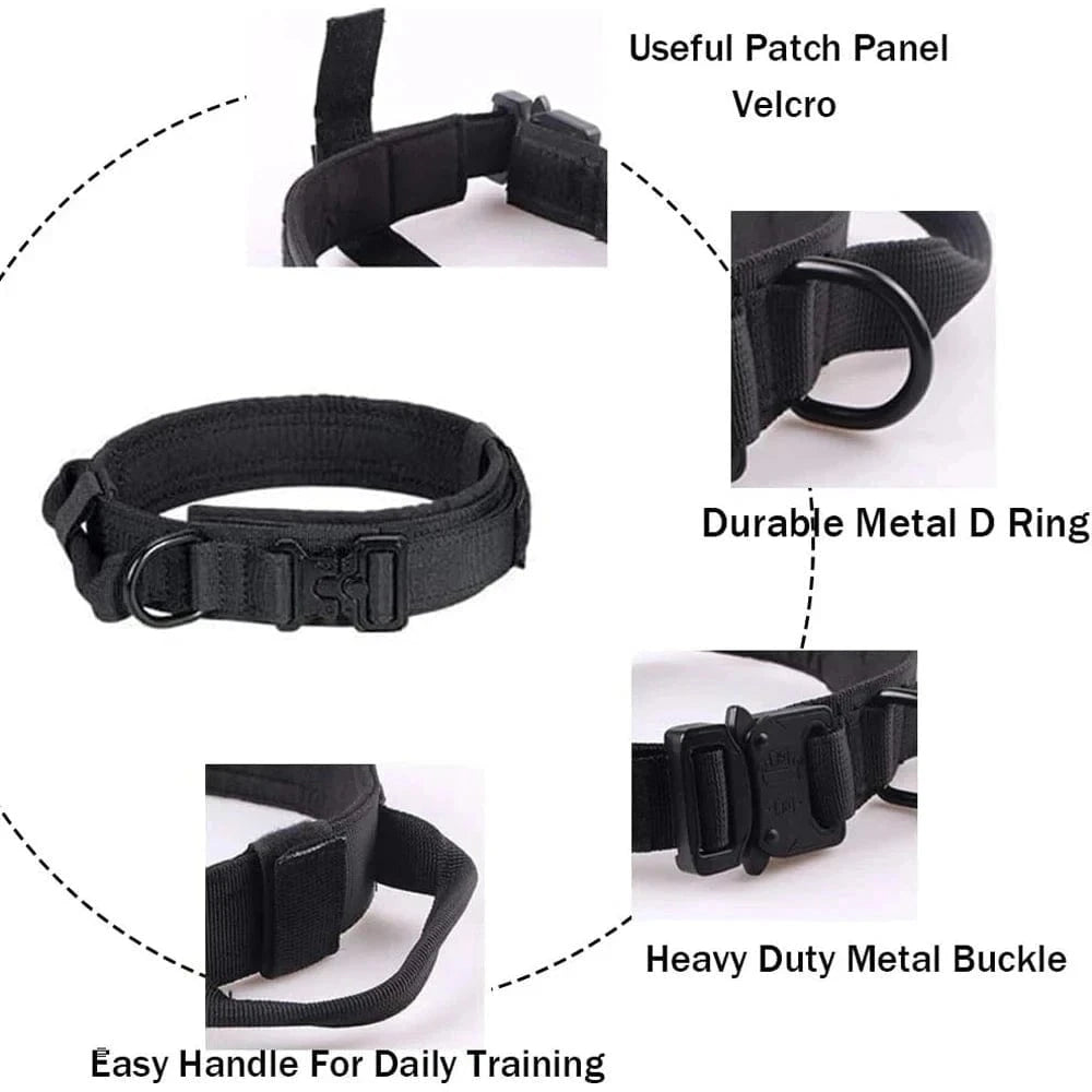 Snuffle Snouts Big Dog Harness Vest Breathable Easy Handle Tactics Dog Collar Medium Strong Nylon Elastic Pet Dog Leash