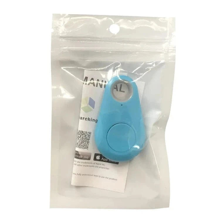 Snuffle Snouts Blue-B Mini GPS Locator AntiLost Alarm Wallet Keychain Smart Tag Bluetooth-Compatible Tracer Keychain Dog Pet Child Tracker Key Finder
