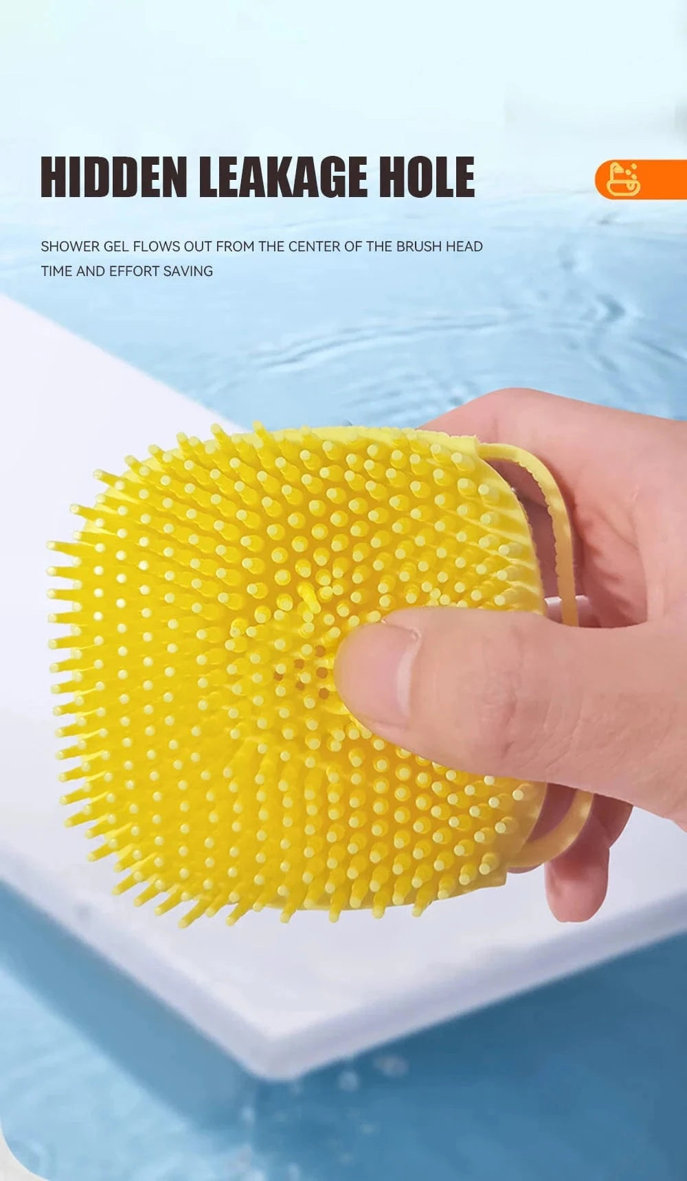 Snuffle Snouts Dog Bath Brush Silicone Pet Shampoo Brush Soap Dog Scrubber Cat Massage Grooming Wash Comb Soft Rubber Puppy Clean Brush