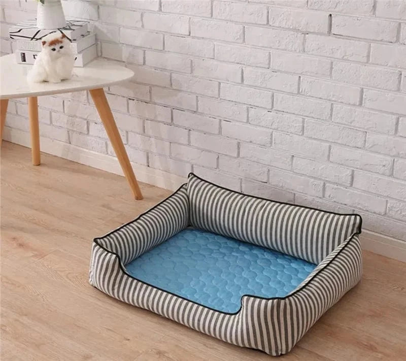 Snuffle Snouts Dog Mat Cooling Summer Pad Mat For Dogs Cat Blanket Sofa Breathable Pet Dog Bed Summer Washable For Small Medium Large Dogs Car