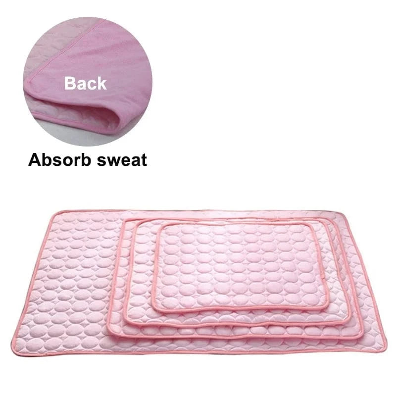 Snuffle Snouts Dog Mat Cooling Summer Pad Mat For Dogs Cat Blanket Sofa Breathable Pet Dog Bed Summer Washable For Small Medium Large Dogs Car
