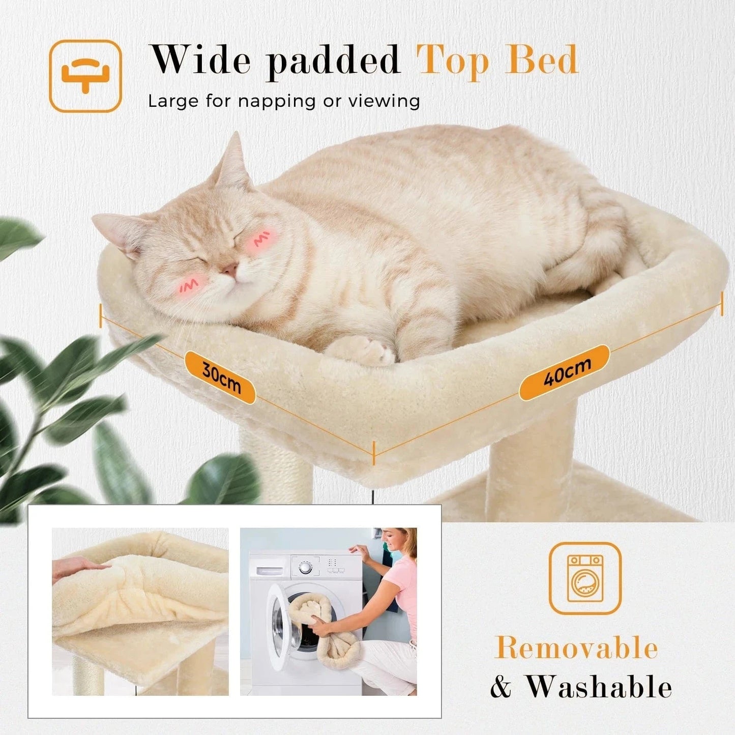 Snuffle Snouts Free Shipping Multi-Level Cat Tree For Cats With Cozy Perches Stable Cat Climbing Frame Cat Scratch Board Toys Cat Furniture