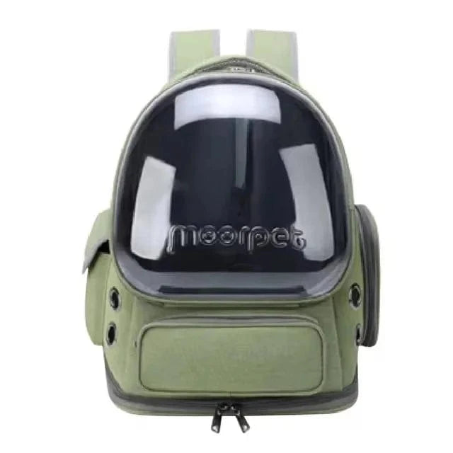 Snuffle Snouts Green / 34x27x42cm Transparent Pet Cat Carrier Bag Outdoor Travel Backpack for Cats Small Dogs Breathable Cat Carrying Bag Pet Supplies