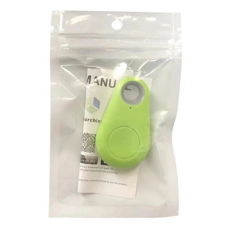 Snuffle Snouts Green-B Mini GPS Locator AntiLost Alarm Wallet Keychain Smart Tag Bluetooth-Compatible Tracer Keychain Dog Pet Child Tracker Key Finder