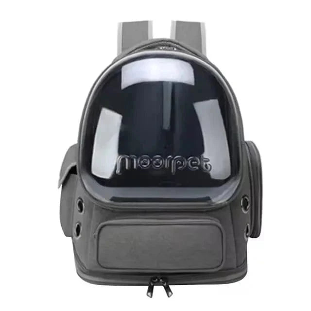 Snuffle Snouts Grey / 34x27x42cm Transparent Pet Cat Carrier Bag Outdoor Travel Backpack for Cats Small Dogs Breathable Cat Carrying Bag Pet Supplies