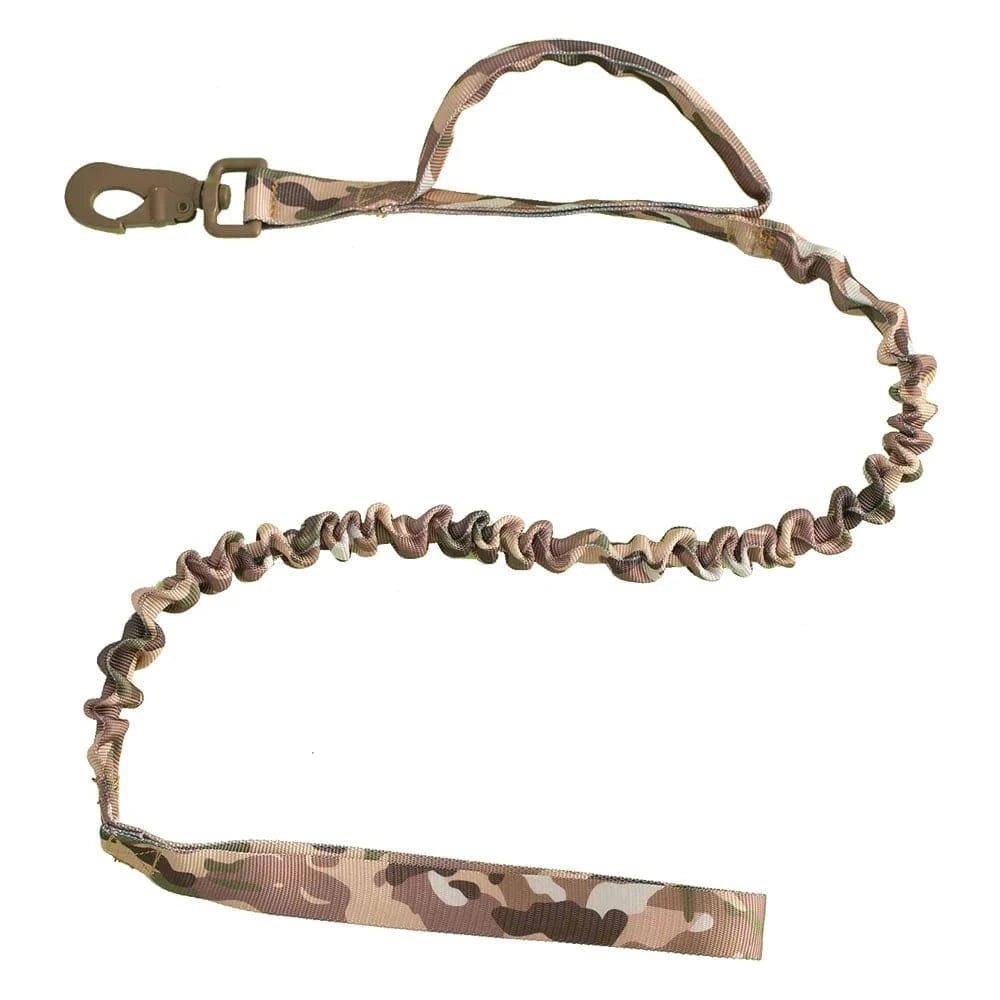Snuffle Snouts leash camo / XL Big Dog Harness Vest Breathable Easy Handle Tactics Dog Collar Medium Strong Nylon Elastic Pet Dog Leash