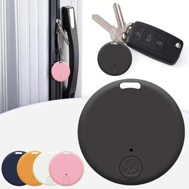 Snuffle Snouts Mini GPS Locator AntiLost Alarm Wallet Keychain Smart Tag Bluetooth-Compatible Tracer Keychain Dog Pet Child Tracker Key Finder