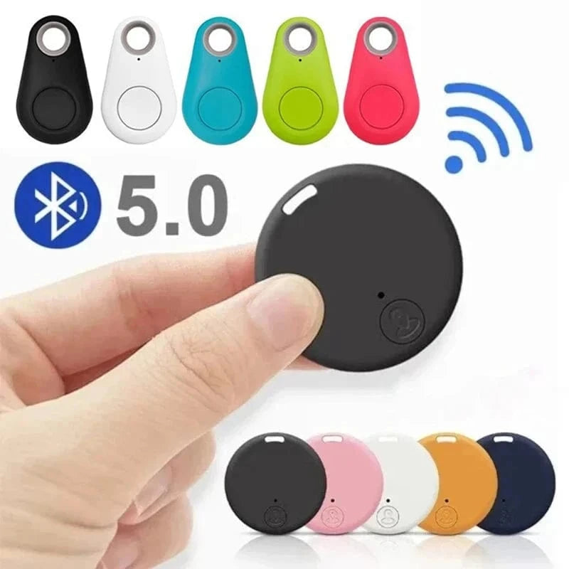 Snuffle Snouts Mini GPS Locator AntiLost Alarm Wallet Keychain Smart Tag Bluetooth-Compatible Tracer Keychain Dog Pet Child Tracker Key Finder