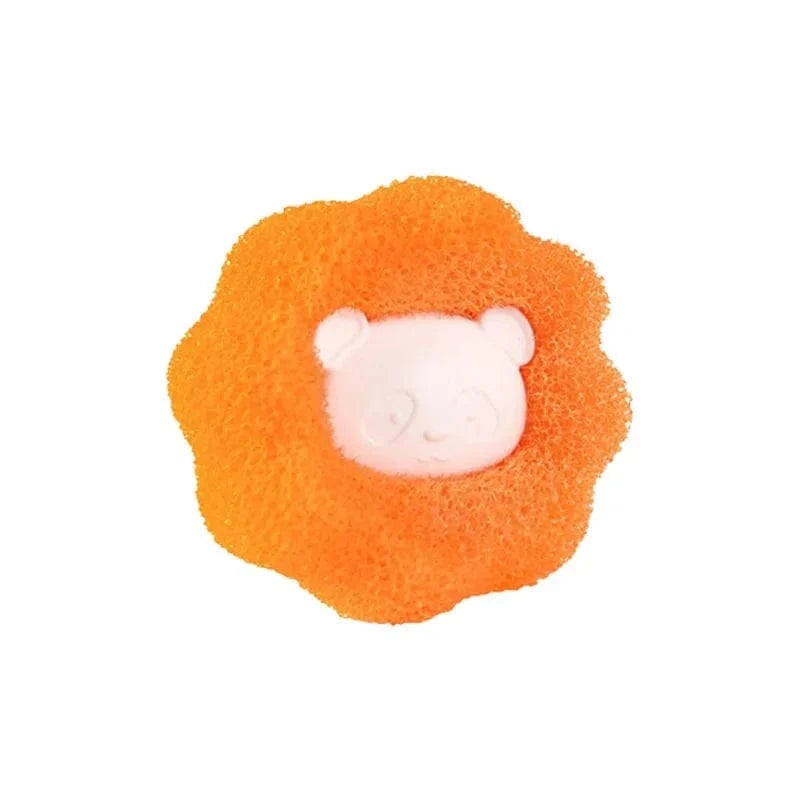 Snuffle Snouts Orange-1PC 1-5pcs Pet Hair Remover Reusable Ball Laundry Washing Machine Filter Wool Sticker Cat Hair Remover Pet Fur Lint Catcher Home