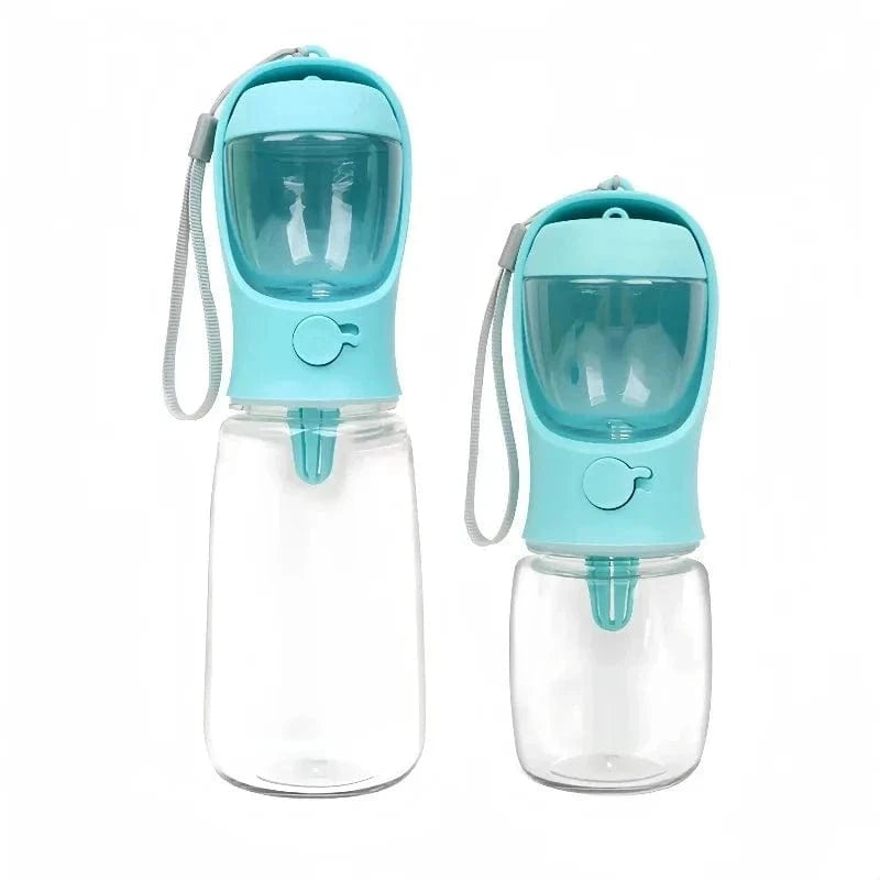 Snuffle Snouts Portable Dog Water Bottle with Storage Food and Water Container for Puppy Pets Dogs Feeder Bowl Outdoor Travel Pet Supplies