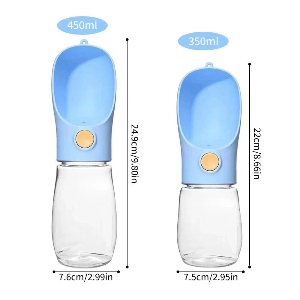 Snuffle Snouts Portable Water Bottle For Dogs Puppy Drinking Bottle Travel Pet Drinker Leakproof Dog Bowl Food Containers Dog Accessories