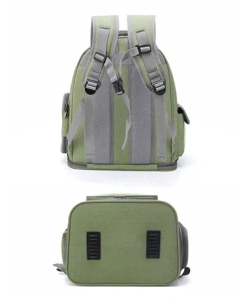 Snuffle Snouts Transparent Pet Cat Carrier Bag Outdoor Travel Backpack for Cats Small Dogs Breathable Cat Carrying Bag Pet Supplies