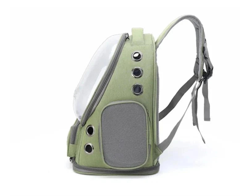 Snuffle Snouts Transparent Pet Cat Carrier Bag Outdoor Travel Backpack for Cats Small Dogs Breathable Cat Carrying Bag Pet Supplies