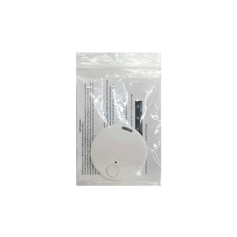 Snuffle Snouts White-A Mini GPS Locator AntiLost Alarm Wallet Keychain Smart Tag Bluetooth-Compatible Tracer Keychain Dog Pet Child Tracker Key Finder