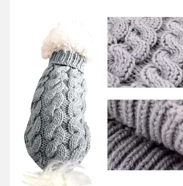 Hangzhou Rena Pet Products Co., Ltd. Multi-Kleuren Warme Zachte WinterTrui Multi-Colors Warm Soft Winter Sweater