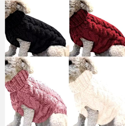 Hangzhou Rena Pet Products Co., Ltd. Multi-Kleuren Warme Zachte WinterTrui Multi-Colors Warm Soft Winter Sweater