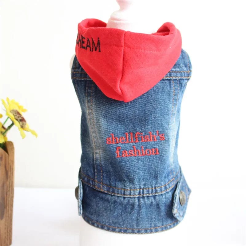 Snuffele Snouts Denim Vest Jacket Jeans style 7 / XXL Denim Vest Jacket Jeans