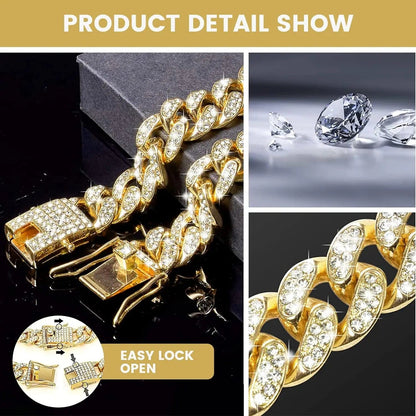 Snuffele Snouts Diamant Cubaanse Kettingen Diamond Cuban Chains