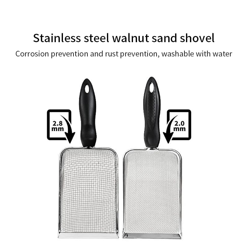 Snuffele Snouts Kattenbakschep RVS Cat Litter Scoop Stainless Steel
