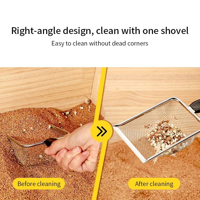 Snuffele Snouts Kattenbakschep RVS Cat Litter Scoop Stainless Steel