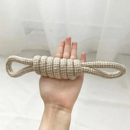 Snuffele Snouts Knoop Reiniging Tandenslijpen Seven Ring Whip Button Cleaning Teeth Sharpening