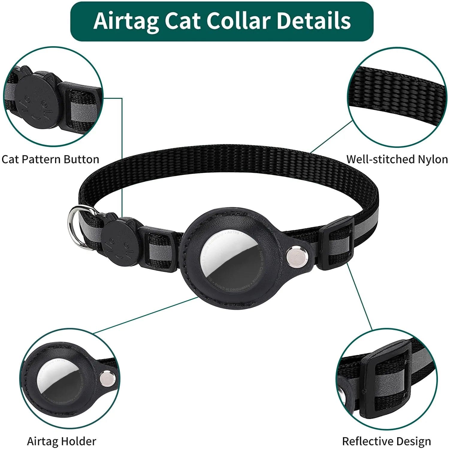 Snuffele Snouts LuchtTag Collar AirTag