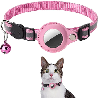 Snuffele Snouts LuchtTag Pink / Adjustable 22-32cm Collar AirTag