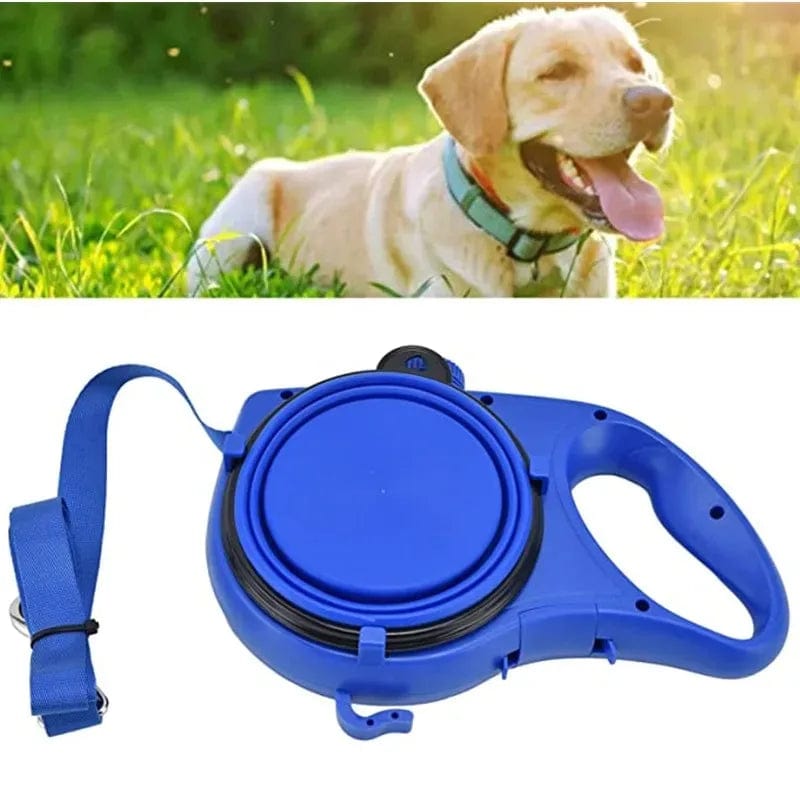 Snuffele Snouts Multifunctionele Riem met ingebouwde Waterflesbak Blue Multifunctional Belt with Built-in Water Bottle Holder