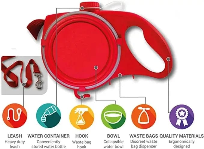 Snuffele Snouts Multifunctionele Riem met ingebouwde Waterflesbak Multifunctional Belt with Built-in Water Bottle Holder