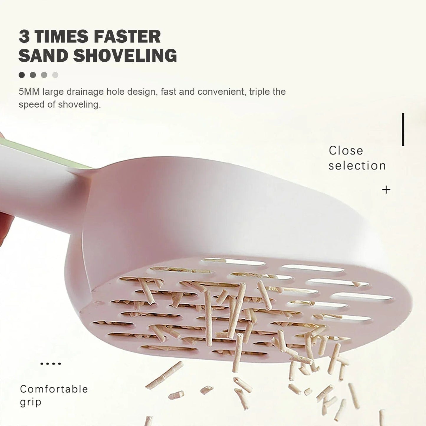 Snuffele Snouts Schop voor kattenbakvulling Cat Litter Shovel