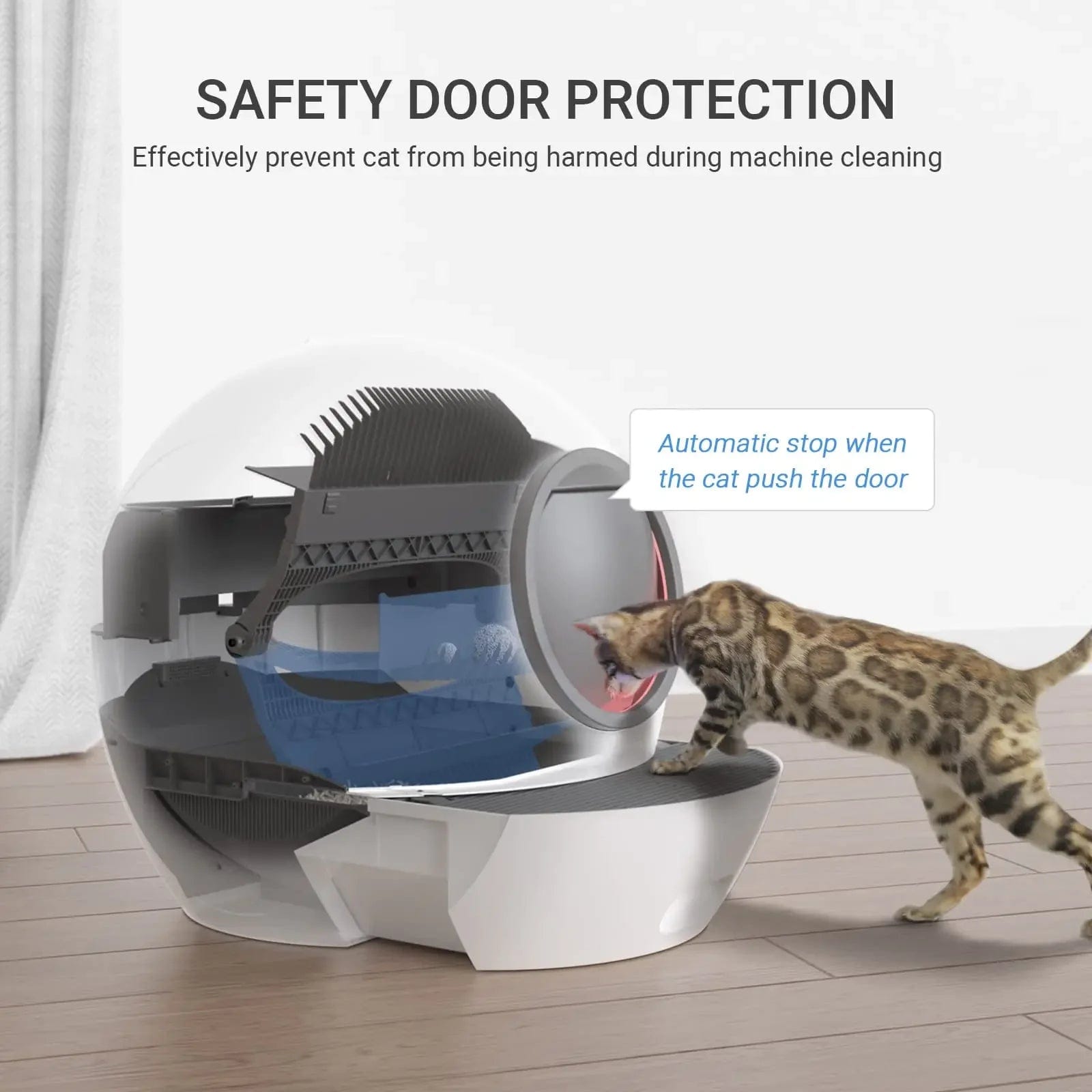 Snuffele Snouts Zelfreinigende KattenBak Litter Box