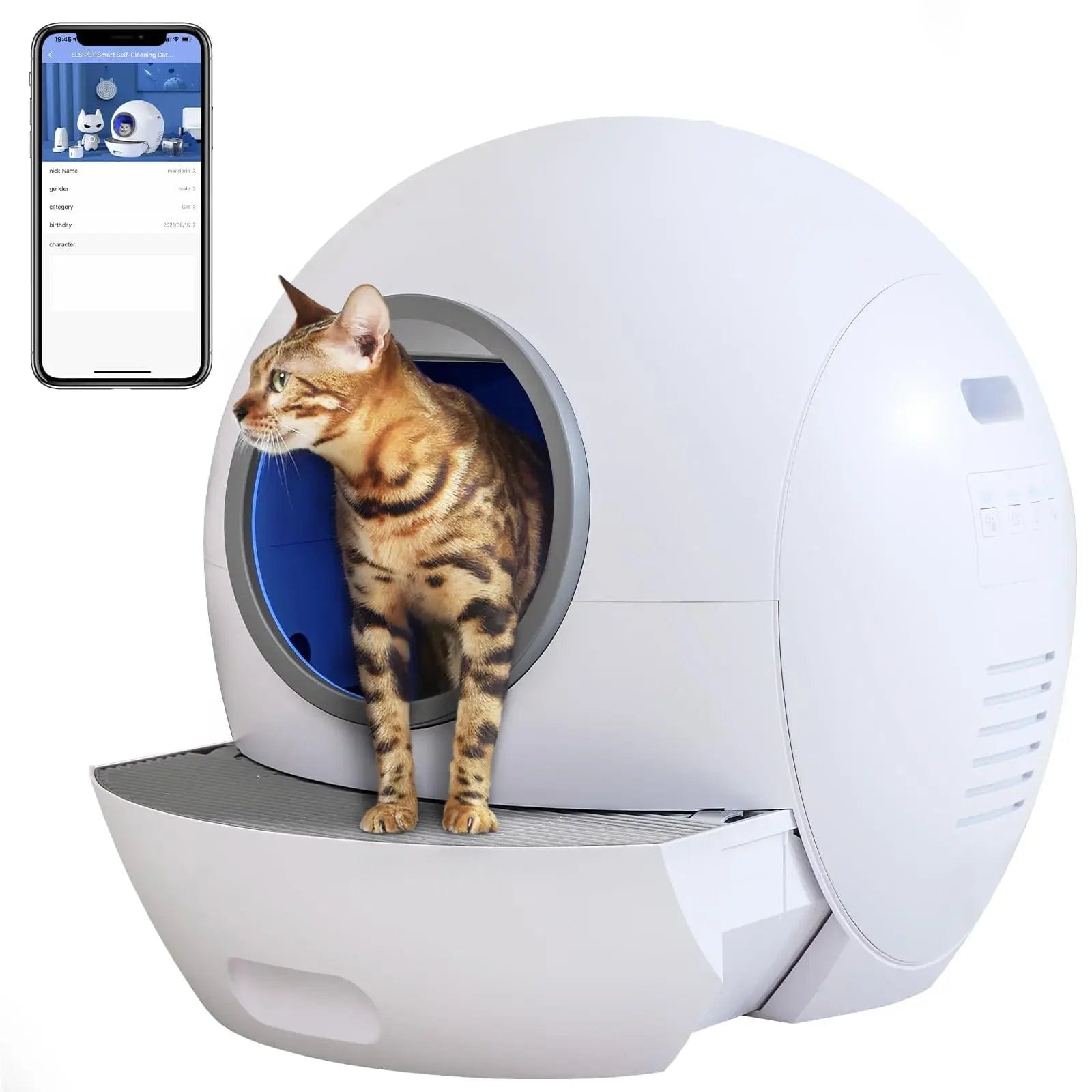 Snuffele Snouts Zelfreinigende KattenBak Litter Box