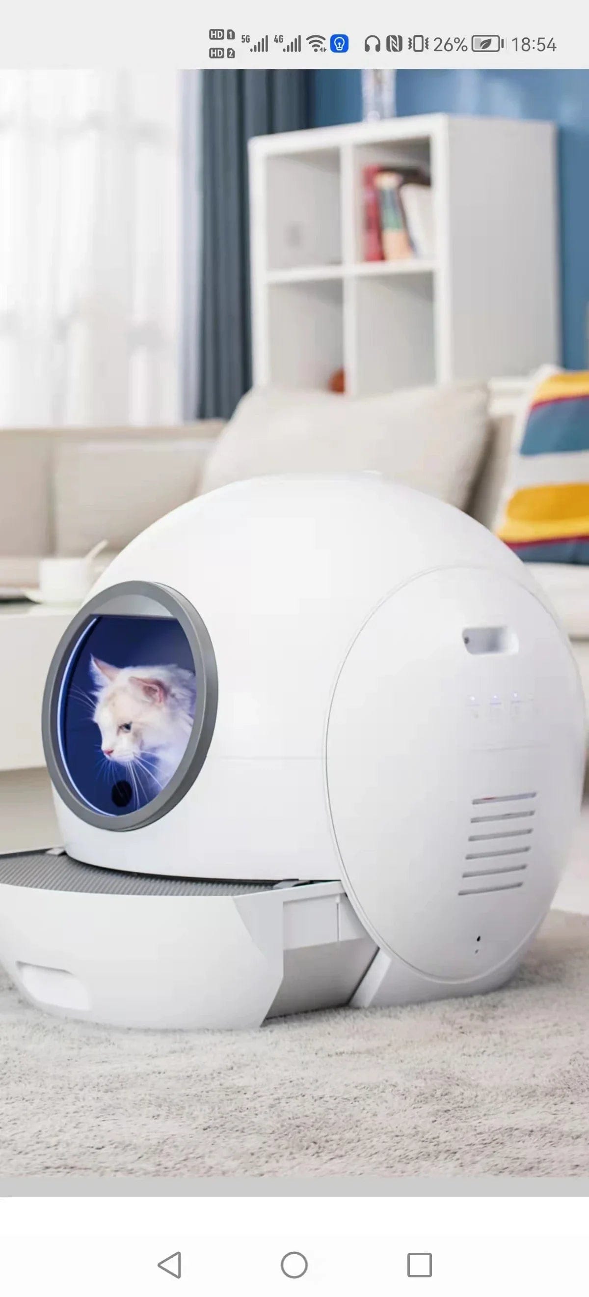 Snuffele Snouts Zelfreinigende KattenBak Litter Box