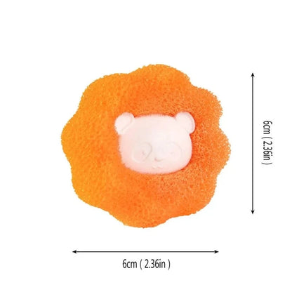 Snuffle Snouts 1-5pcs Pet Hair Remover Reusable Ball Laundry Washing Machine Filter Wool Sticker Cat Hair Remover Pet Fur Lint Catcher Home