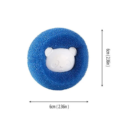 Snuffle Snouts 1-5pcs Pet Hair Remover Reusable Ball Laundry Washing Machine Filter Wool Sticker Cat Hair Remover Pet Fur Lint Catcher Home
