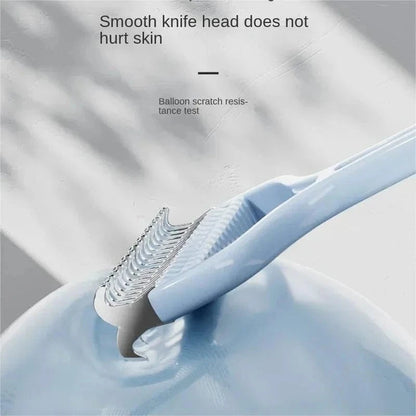 Snuffle Snouts Cat Brush Pet Knot Comb 2 in 1 Dogs Cat Fur Knot Cutter Pets Hair Removal Comb Dog Grooming Shedding Tools Pet Cleaning Supplies
