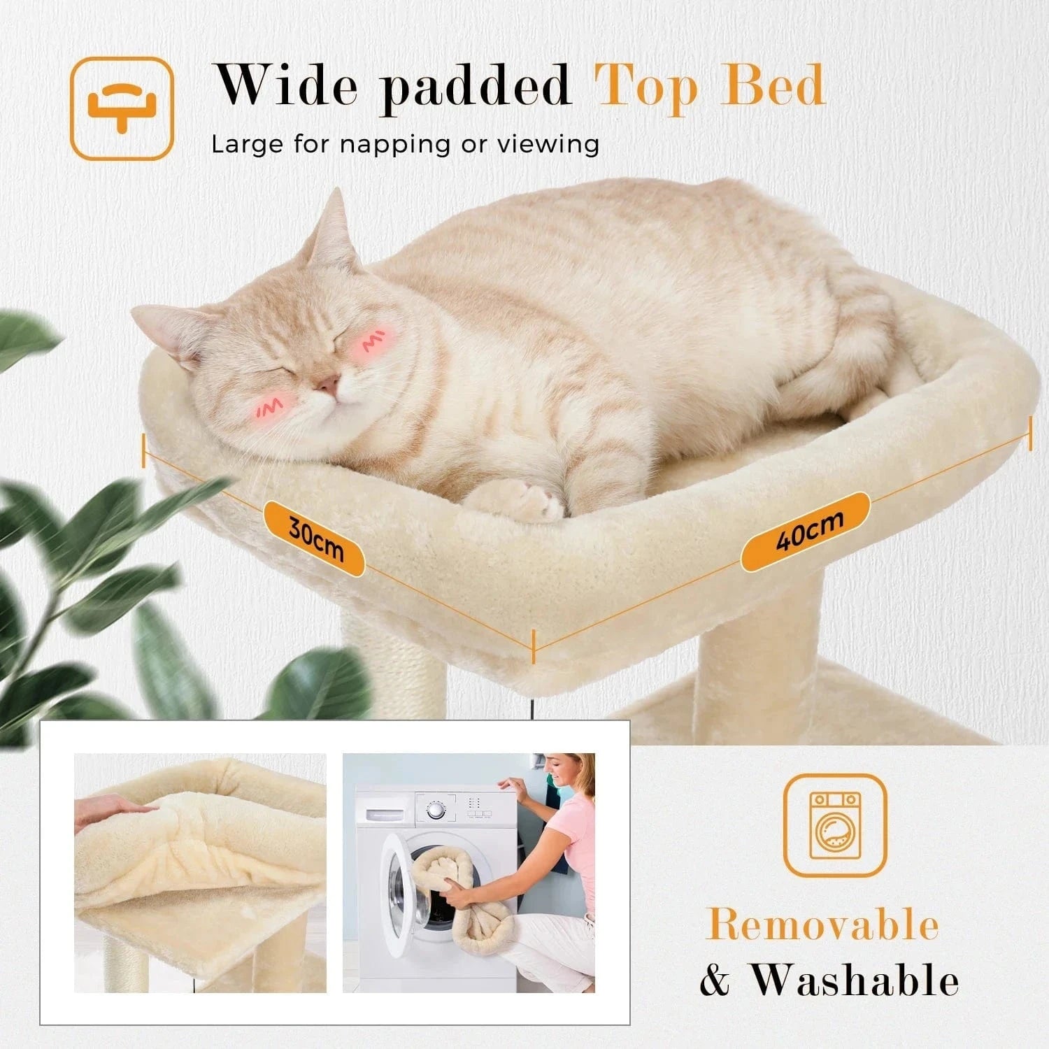 Snuffle Snouts Free Shipping  Multi-Level Cat Tree For Cats With Cozy Perches Stable Cat Climbing Frame Cat Scratch Board Toys Cat Furniture