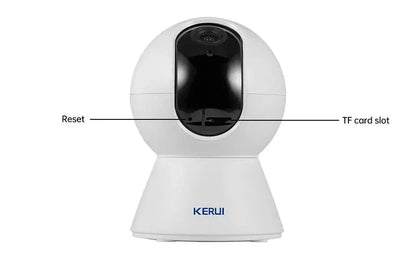 Snuffle Snouts KERUI 5MP Tuya Smart Mini WiFi IP Camera Indoor Wireless Security Home CCTV Surveillance Camera 3MP Full HD With Auto Tracking