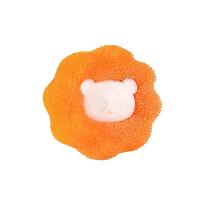 Snuffle Snouts Orange-1PC 1-5pcs Pet Hair Remover Reusable Ball Laundry Washing Machine Filter Wool Sticker Cat Hair Remover Pet Fur Lint Catcher Home