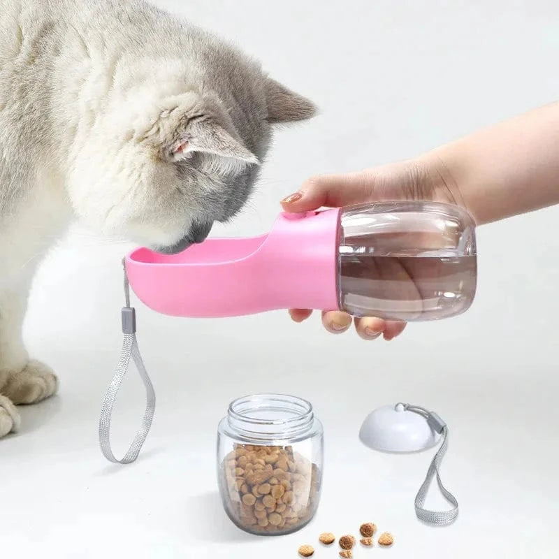 Snuffle Snouts Portable Water Bottle For Dogs Puppy Drinking Bottle Travel Pet Drinker Leakproof Dog Bowl Food Containers Dog Accessories